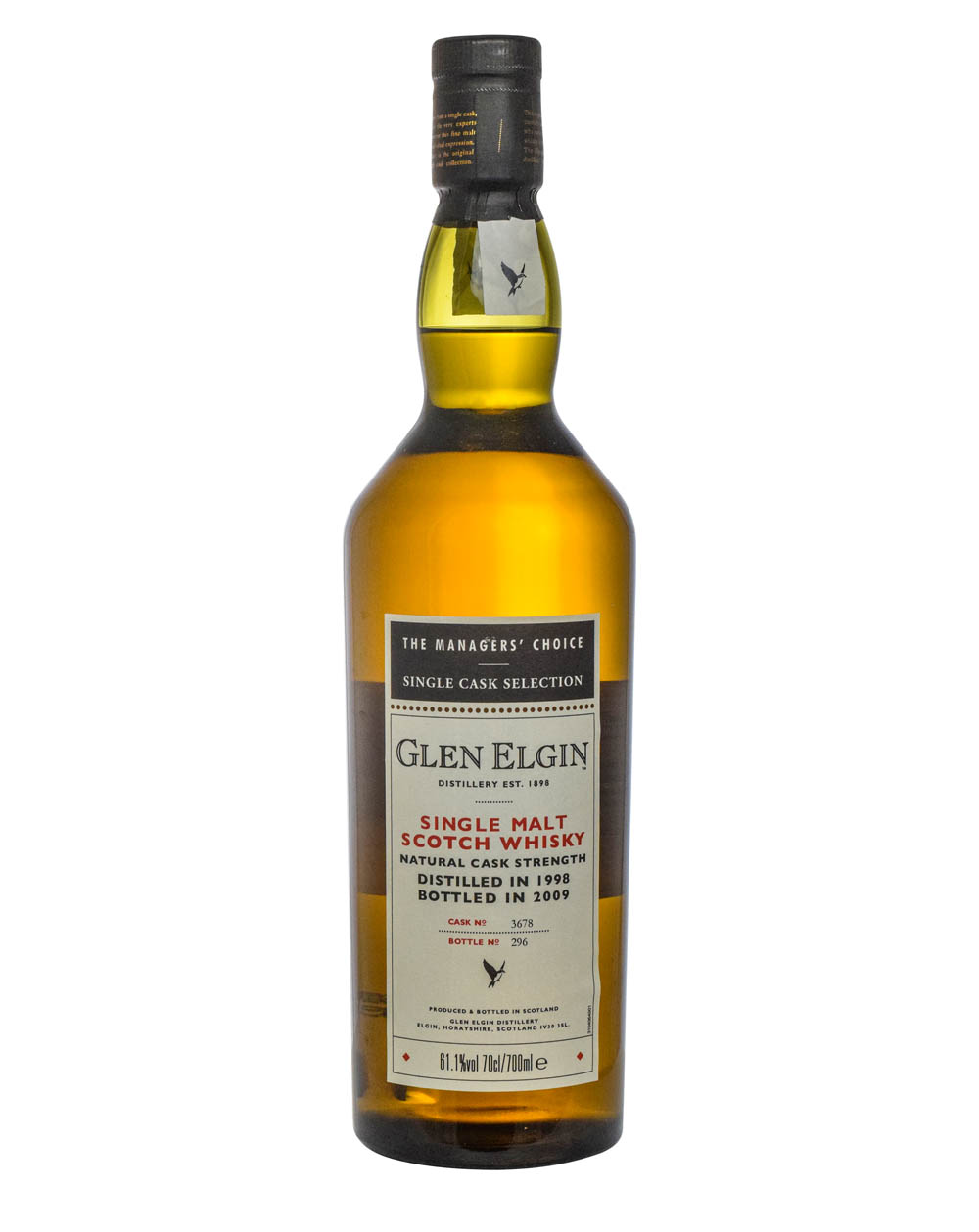 Glen Elgin The Managers' Choice Cask #3678 1998-2009 Must Have Malts MHM