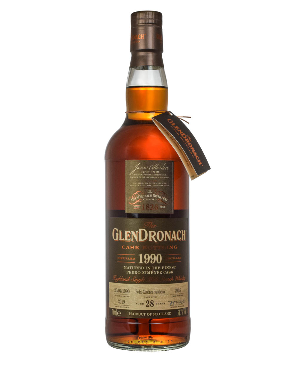 Glendronach 28 Years Old 1990 Single Cask #7905 Must Have Malts MHM