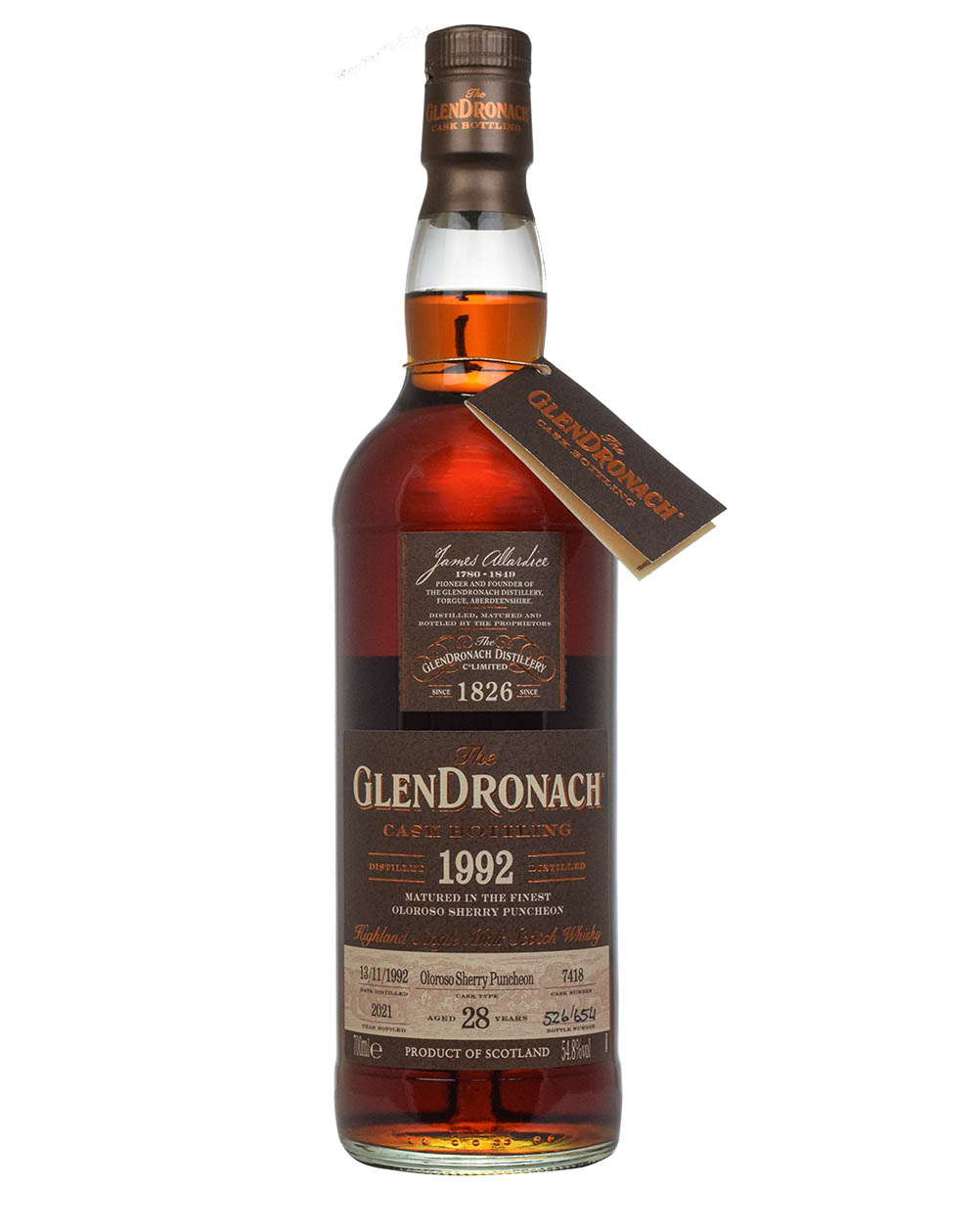 Glendronach 28 Years Old 1992 Single Cask #7418 Must Have Malts MHM