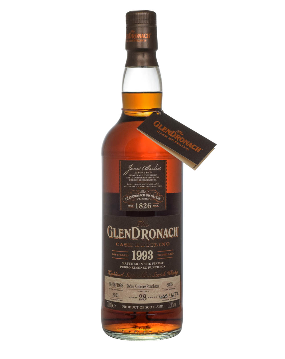 Glendronach 28 Years Old 1993 Single Cask #6865 Must Have Malts MHM