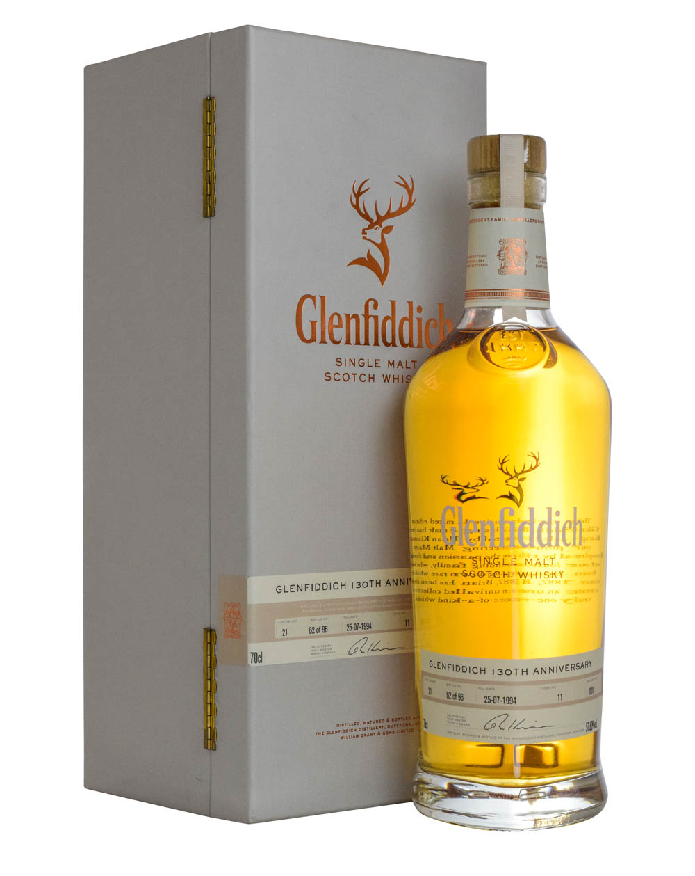 Glenfiddich 21 Years Old Glenfiddich 130th Anniversary 1994 Box Must Have Malts MHM