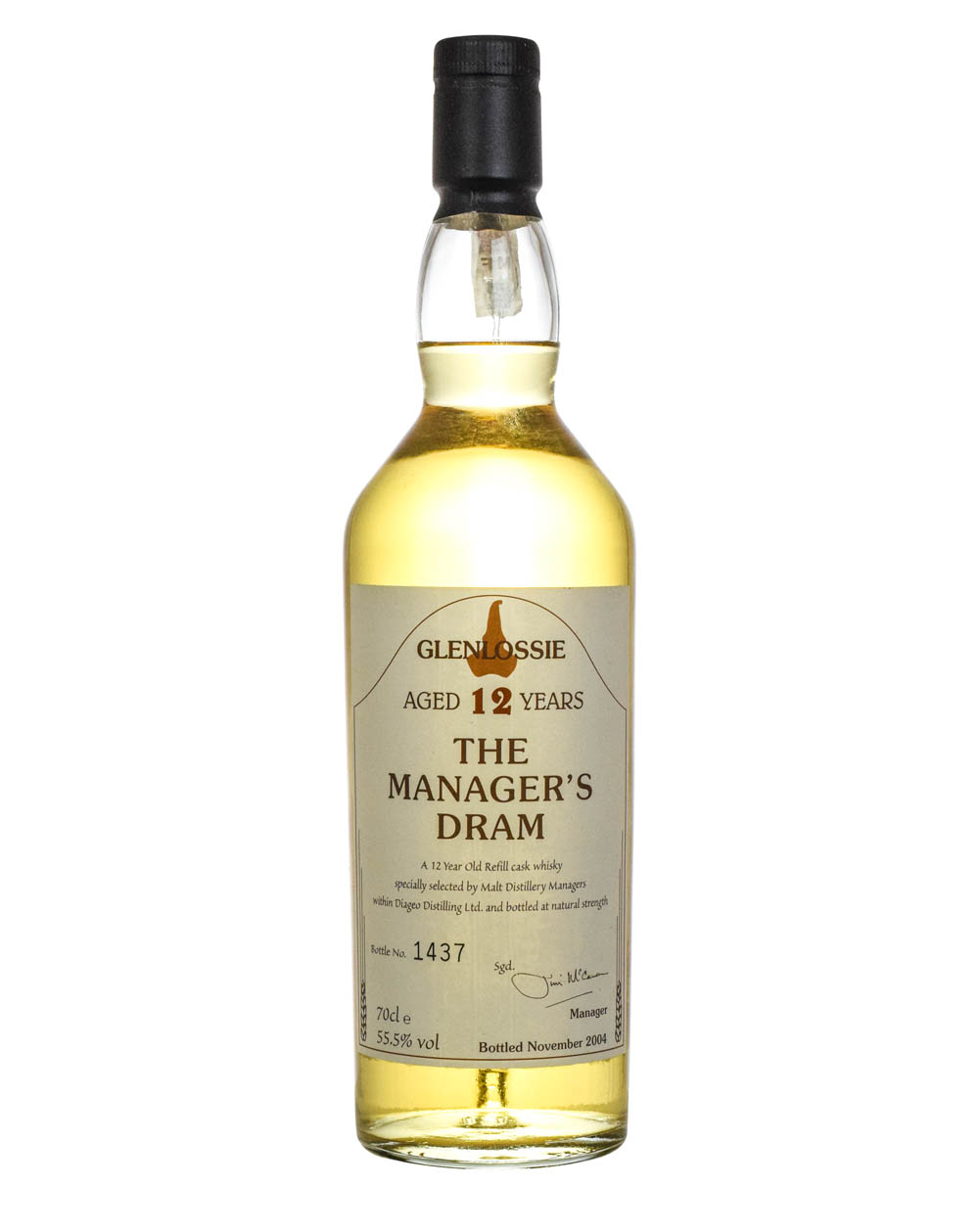 Glenossie 12 Years Old The Manager's Dram 2014 Must Have Malts MHM