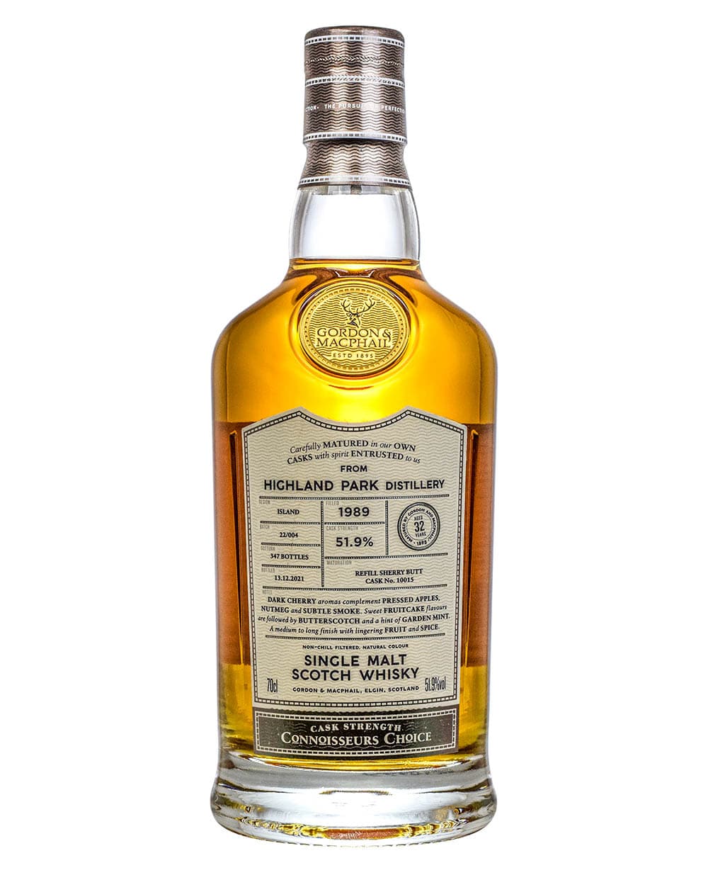 Highland Park 32 Years Old Gordon & Macphail Connoisseurs Choice 1989 Must Have Malts MHM