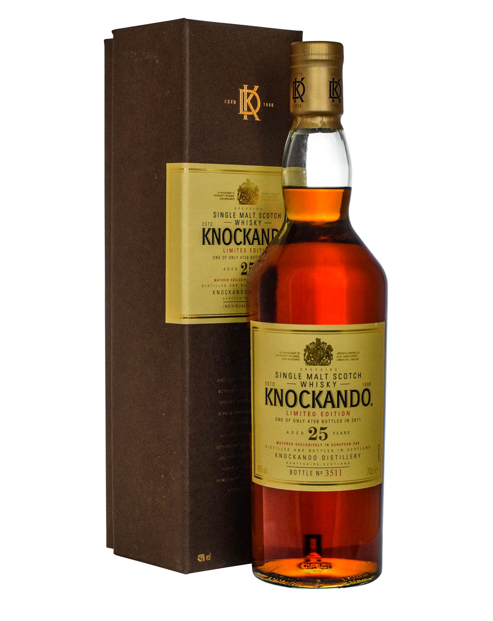Knockando 25 Years Old Limited Edition Exclusively In Euopean Oak 2011 Box Must Have Malts MHM