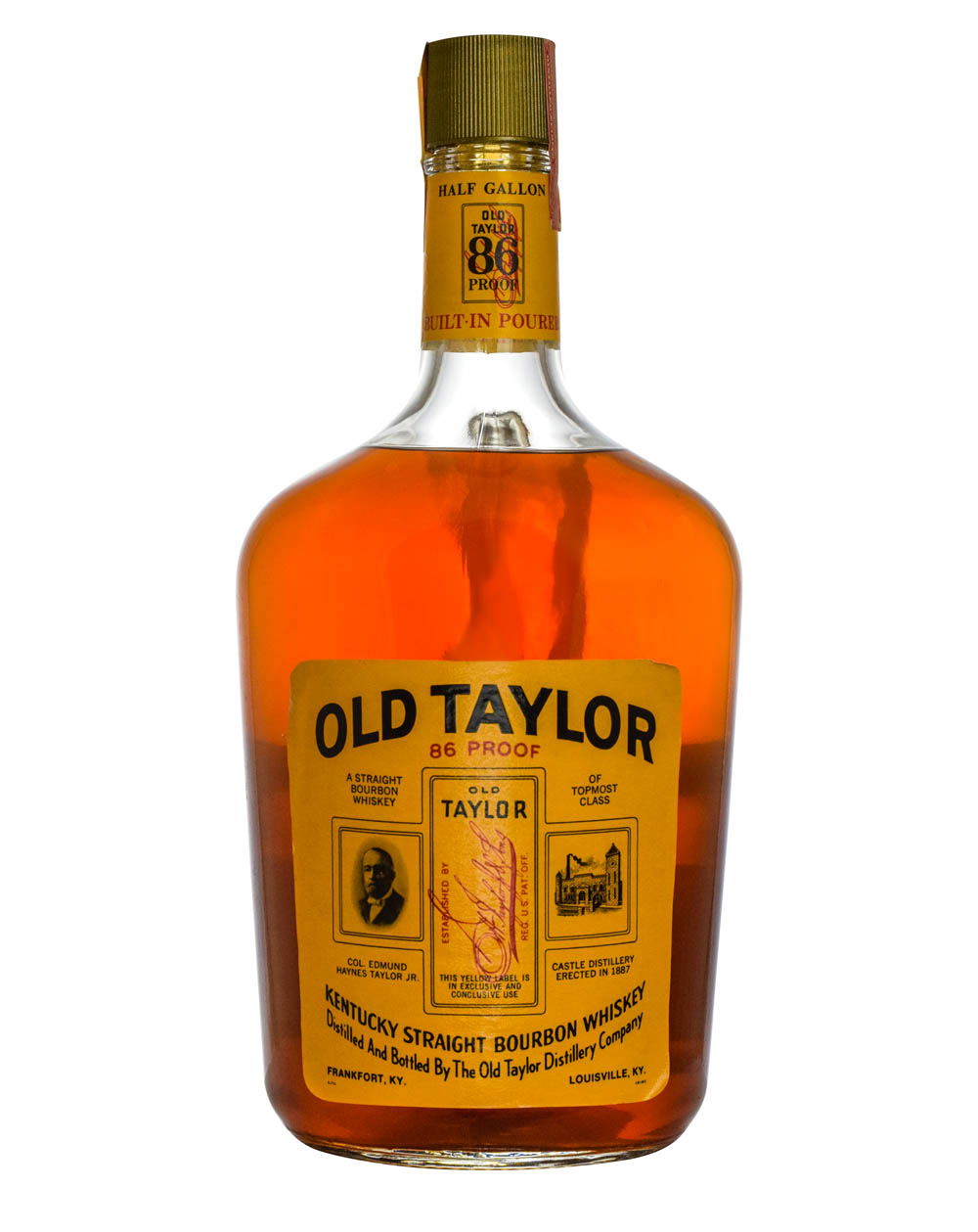 （訳ありセール 格安） Old Taylor 86 Proof Half Gallon 1970s - Musthave Malts ウイスキー