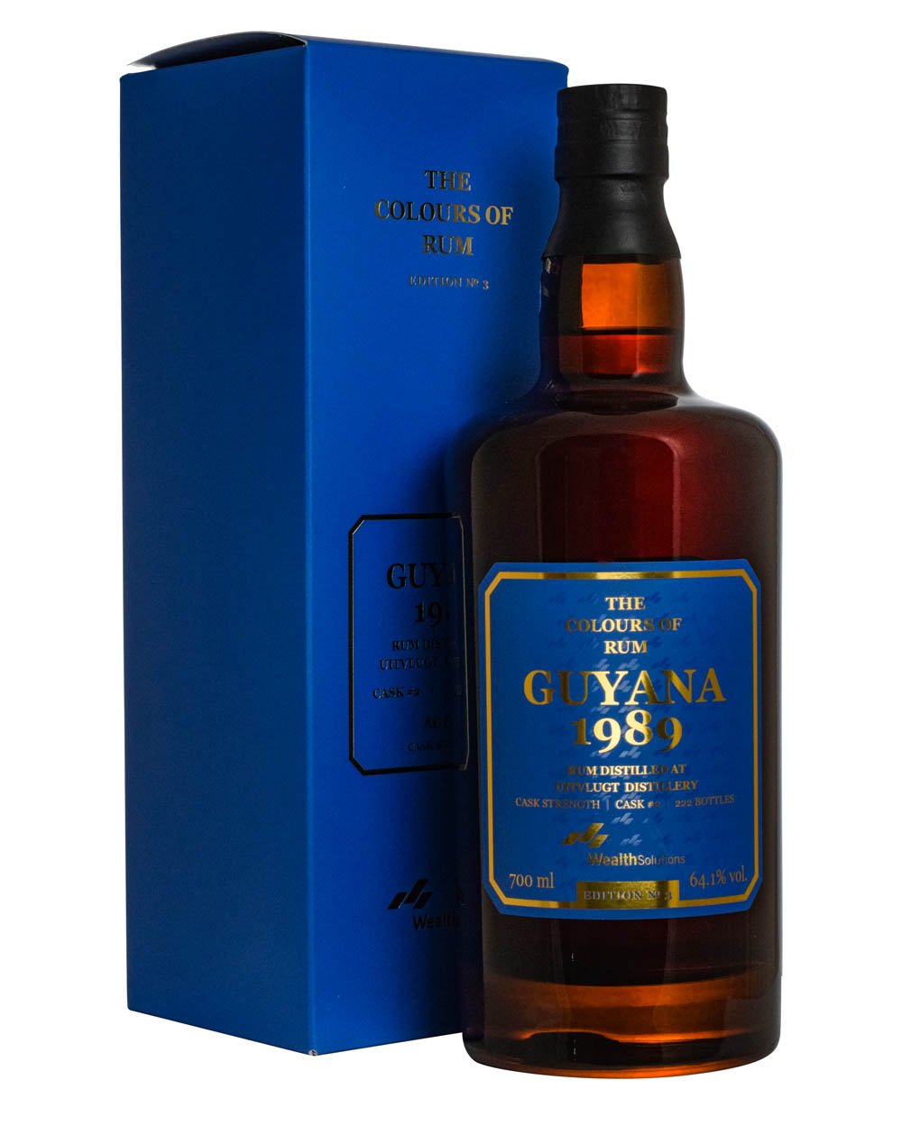 Uitvlugt 32 Years Old The Colours Of Rum Edition 3 1989 Box Must Have Malts MHM