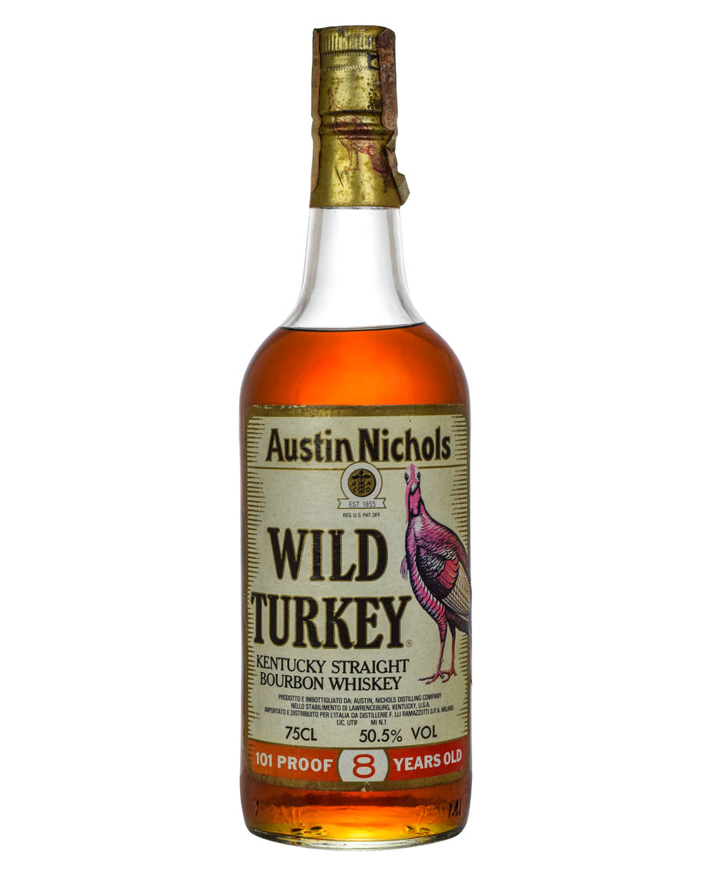 Wild Turkey 8 Years Old 101 Proof 1988 Must Have Malts MHM