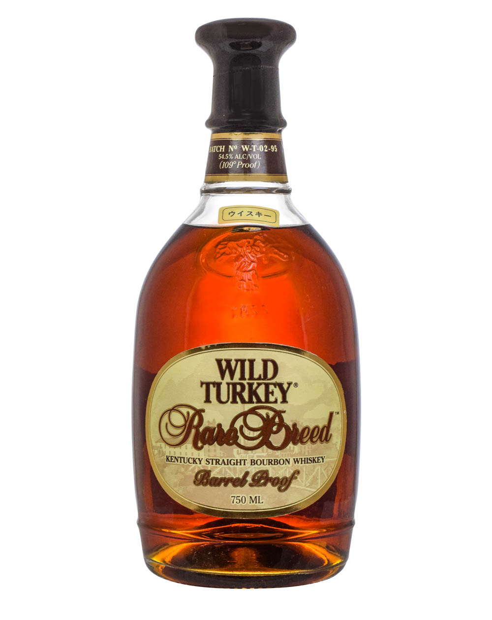 Wild Turkey Rare Breed Barrel Proof W-T-02-95 Japanese Export Must Have Malts MHM