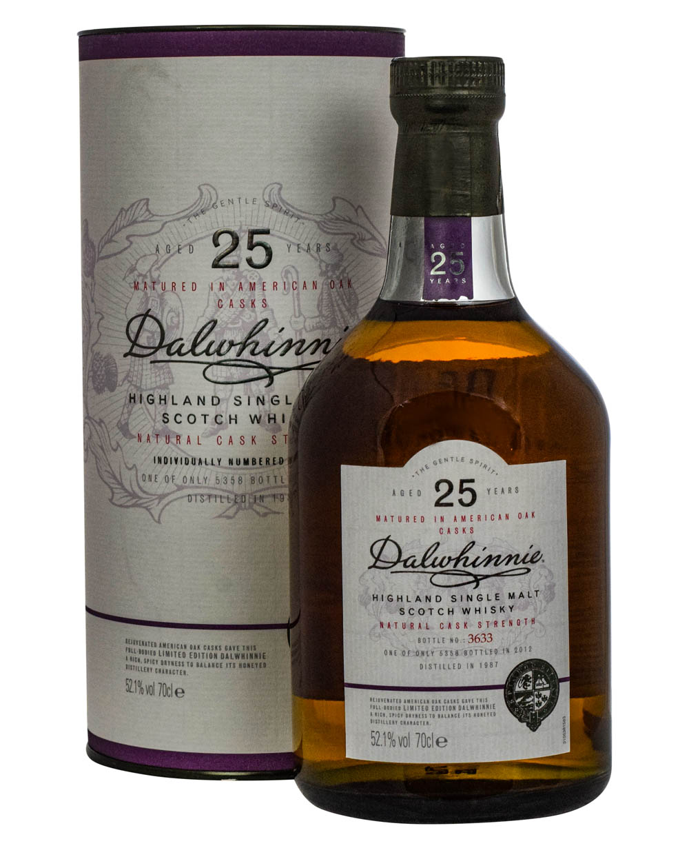 Dalwhinnie 25 Years Old Diageo Special Releases 1987 Box