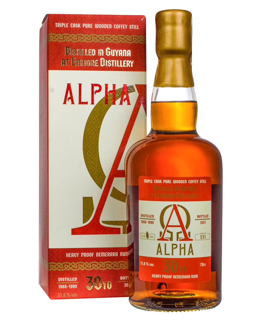 Enmore 30 Years Old Jack Tar Alpha Enmore 1988.1990-2021 Box Must Have Malts MHM
