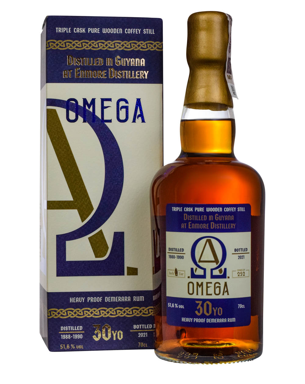 Enmore 30 Years Old Jack Tar Omega Enmore 1988.1990-2021 Box Must Have Malts MHM
