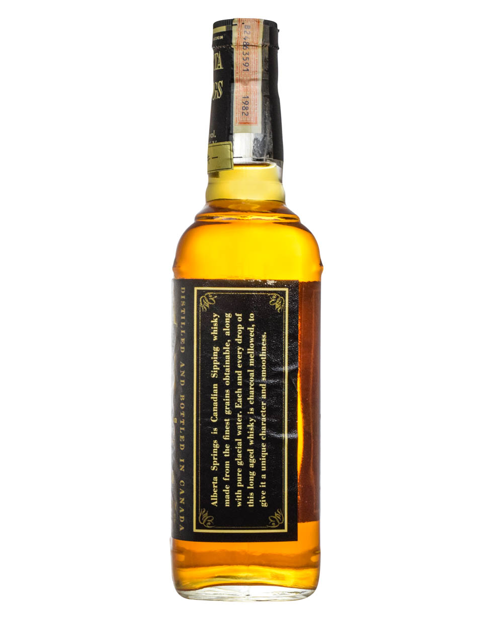 Ezra Brooks Real Sipping Whiskey 90 Proof 1982 Side Must Have Malts MHM