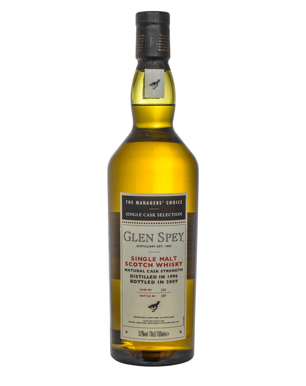 Glen Spey 13 Years Old Managers' Choice Cask #240 - Must Have Malts