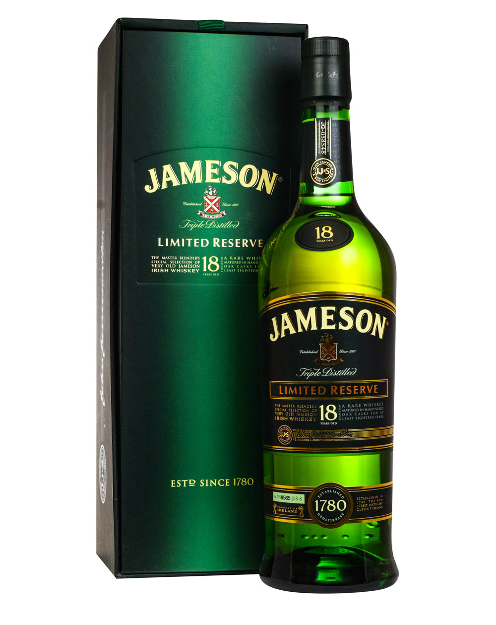 Jameson 18 Years Old Limited Reserve Box Must Have Malts MHM