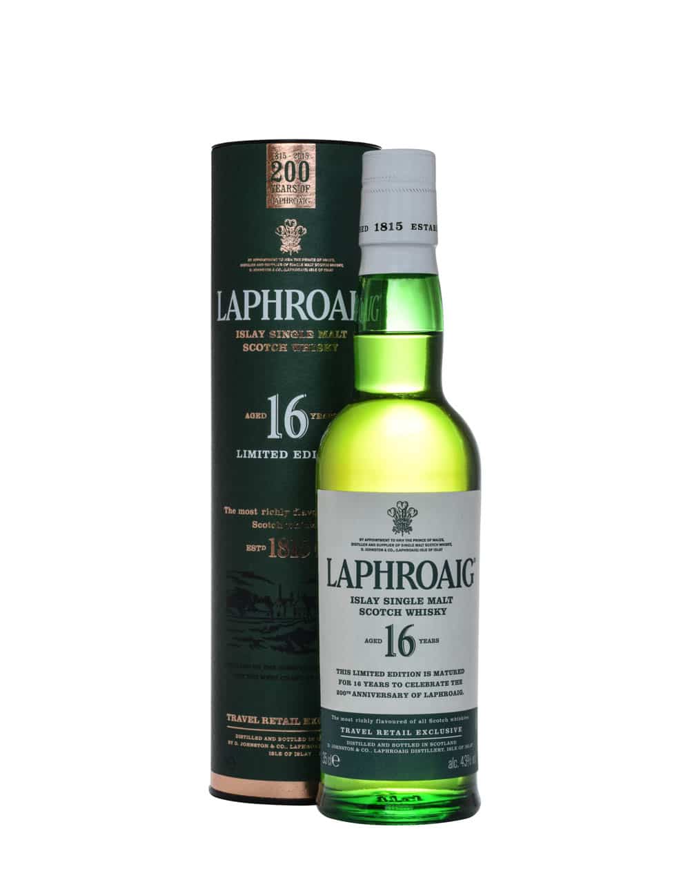 Laphroaig 16 Years Old 200 Years Of Laphroaig Tube Musthave Malts MHM