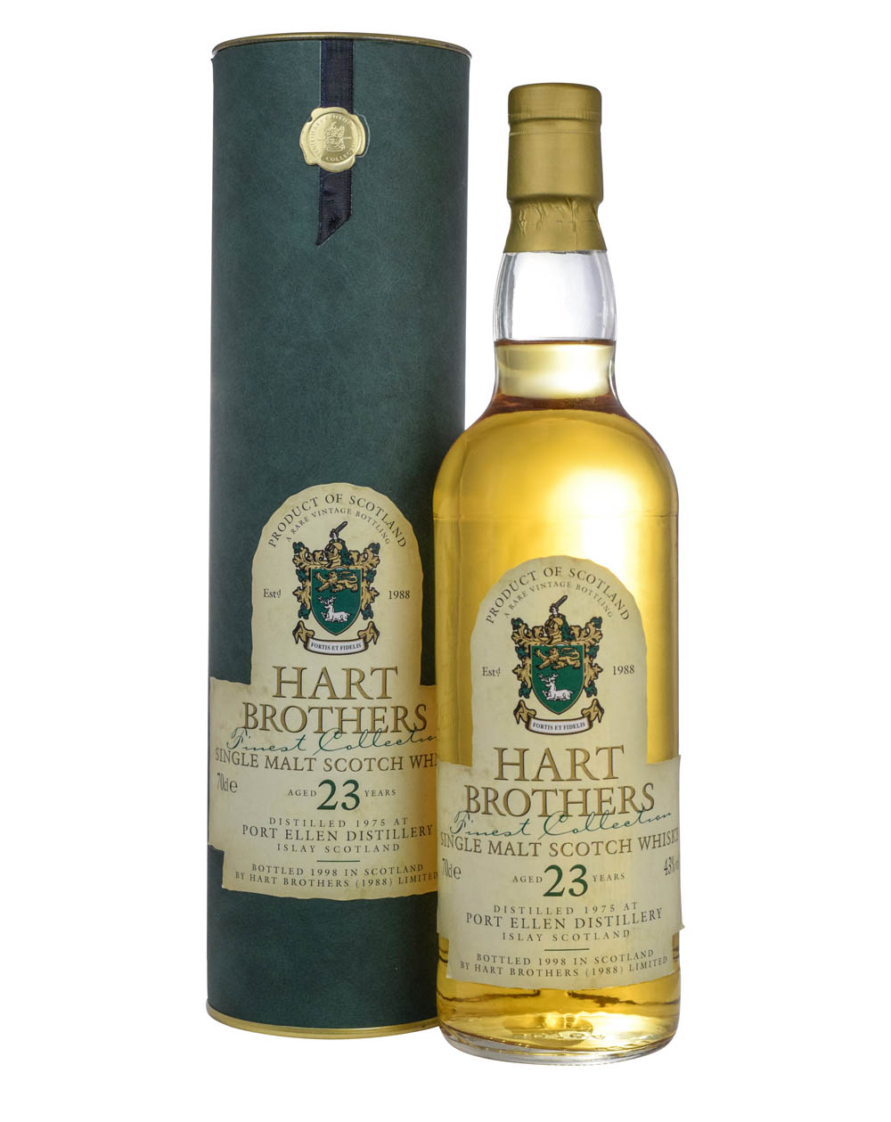 Port Ellen 23 Years Old Finest Collection Hart Brothers 1975 Tube
