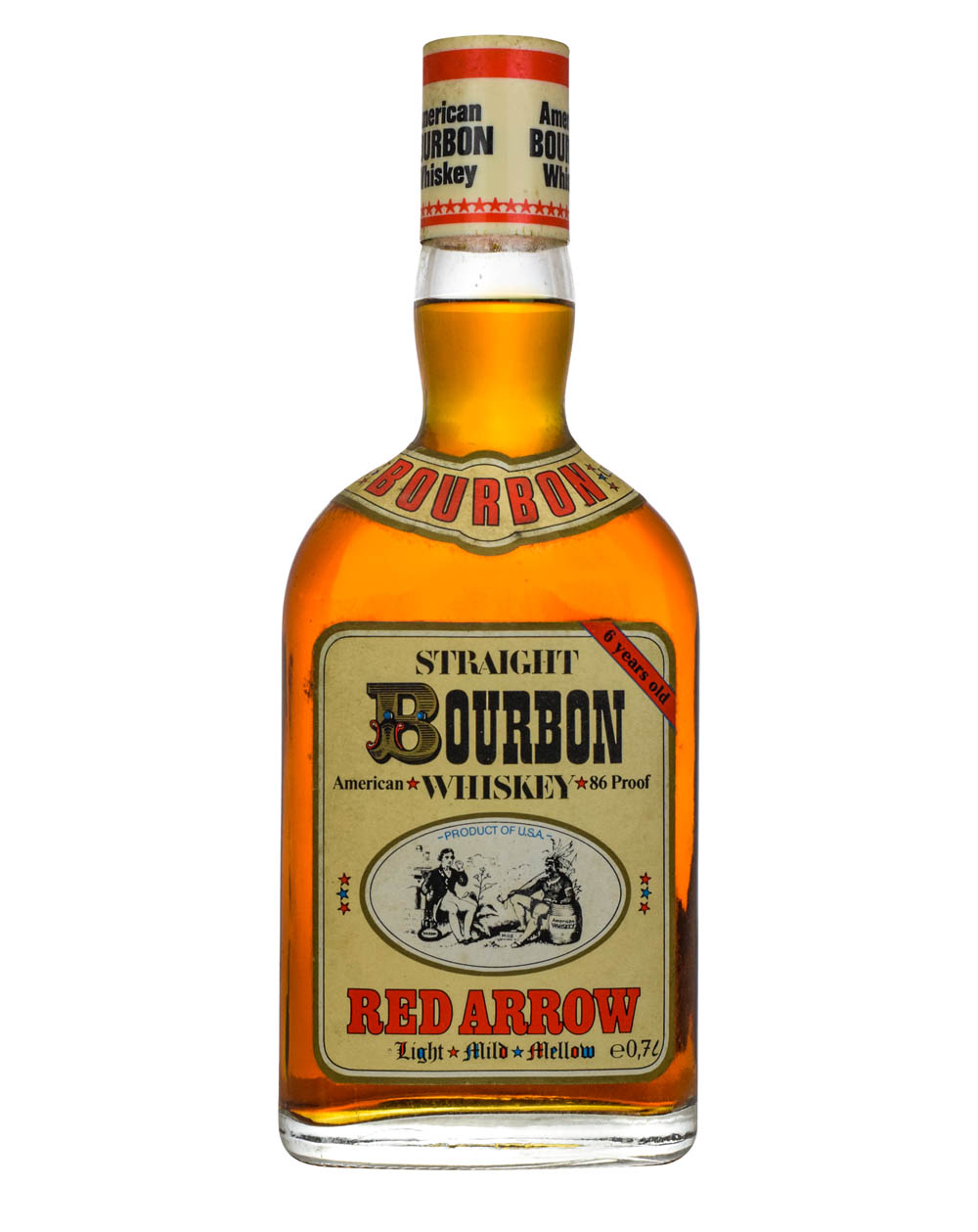 Red Arrow 6 Years Old Straight Bourbon 86 Proof Must Have Malts MHM