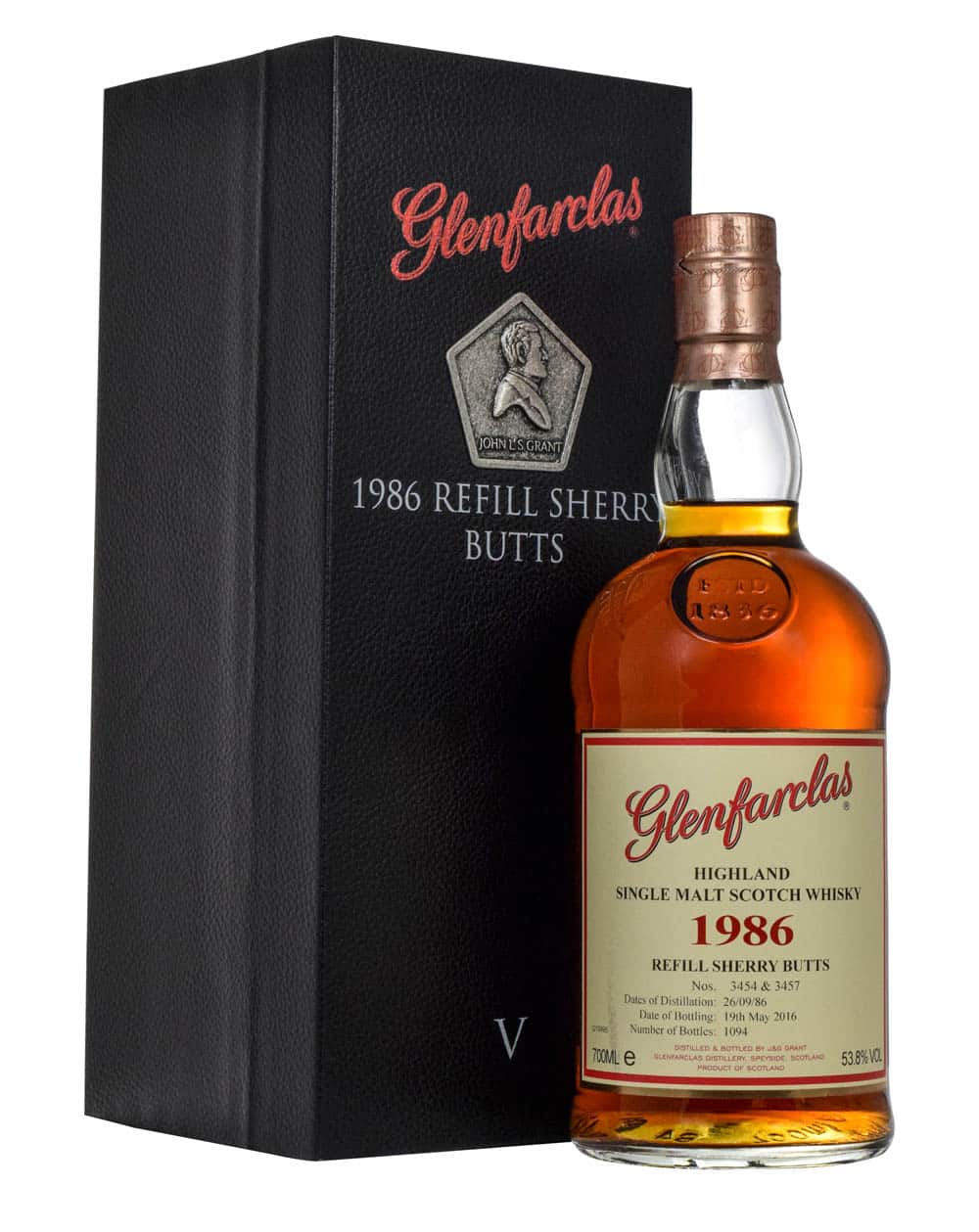 Glenfarclas 29 Years Old1986 Refill Sherry Butts Box Must Have Malts MHM
