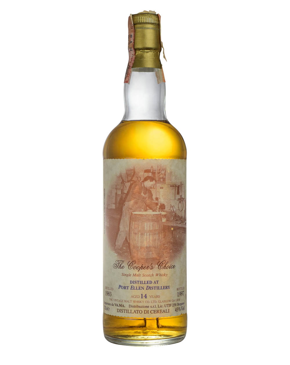 THE WHISKY AGENCY ポートエレン1983 24年 58.4% Port Ellen 14 Years Old The Cooper's Choice 1983 - Must Have Malts