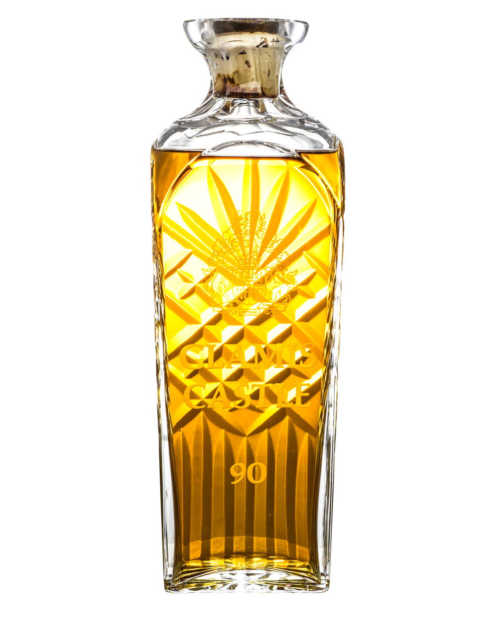GLAMIS CASTLE 90 限定版クリスタルデカンタ Glamis Castle Queen Mother's Birthday Decanter- Must Have Malts