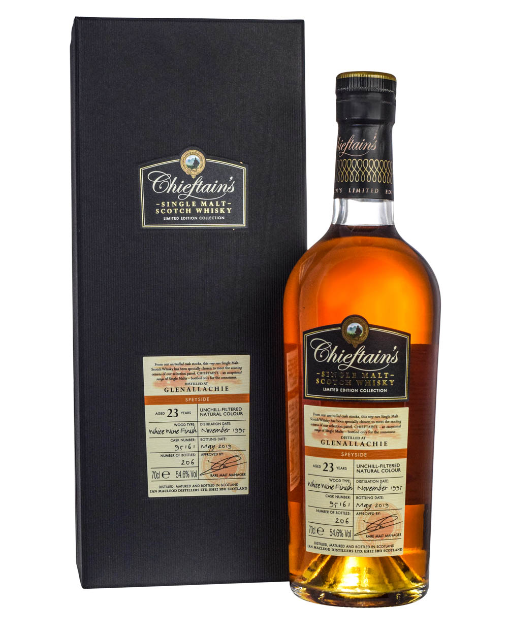 Glenallachie 23 Years Old Chieftain's 1995 - Must Have Malts