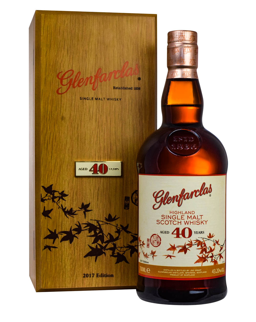 Glenfarclas 40年 ウイスキー 700ml Glenfarclas 40年 ウイスキー
