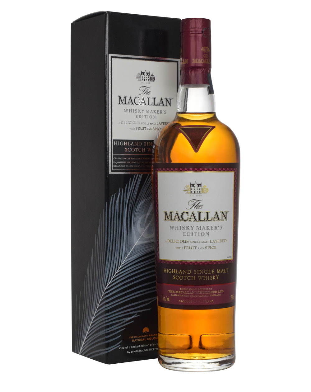 Macallan Whisky Maker's Edition Natural Colour Box