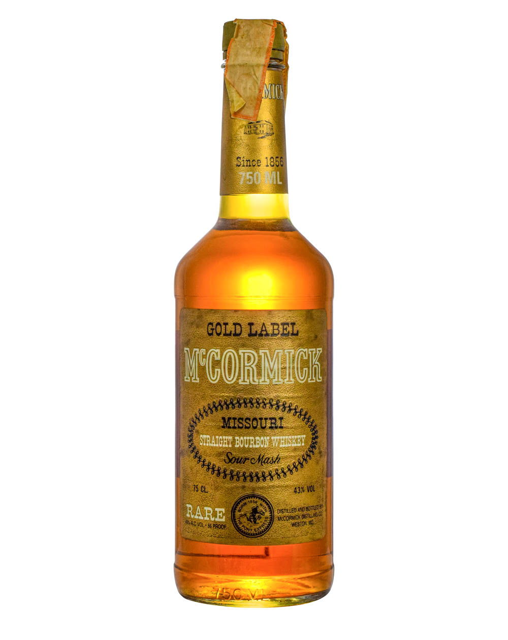 McCormick Gold Label Missouri Straight Bourbon Whiskey Must Have Malts MHM