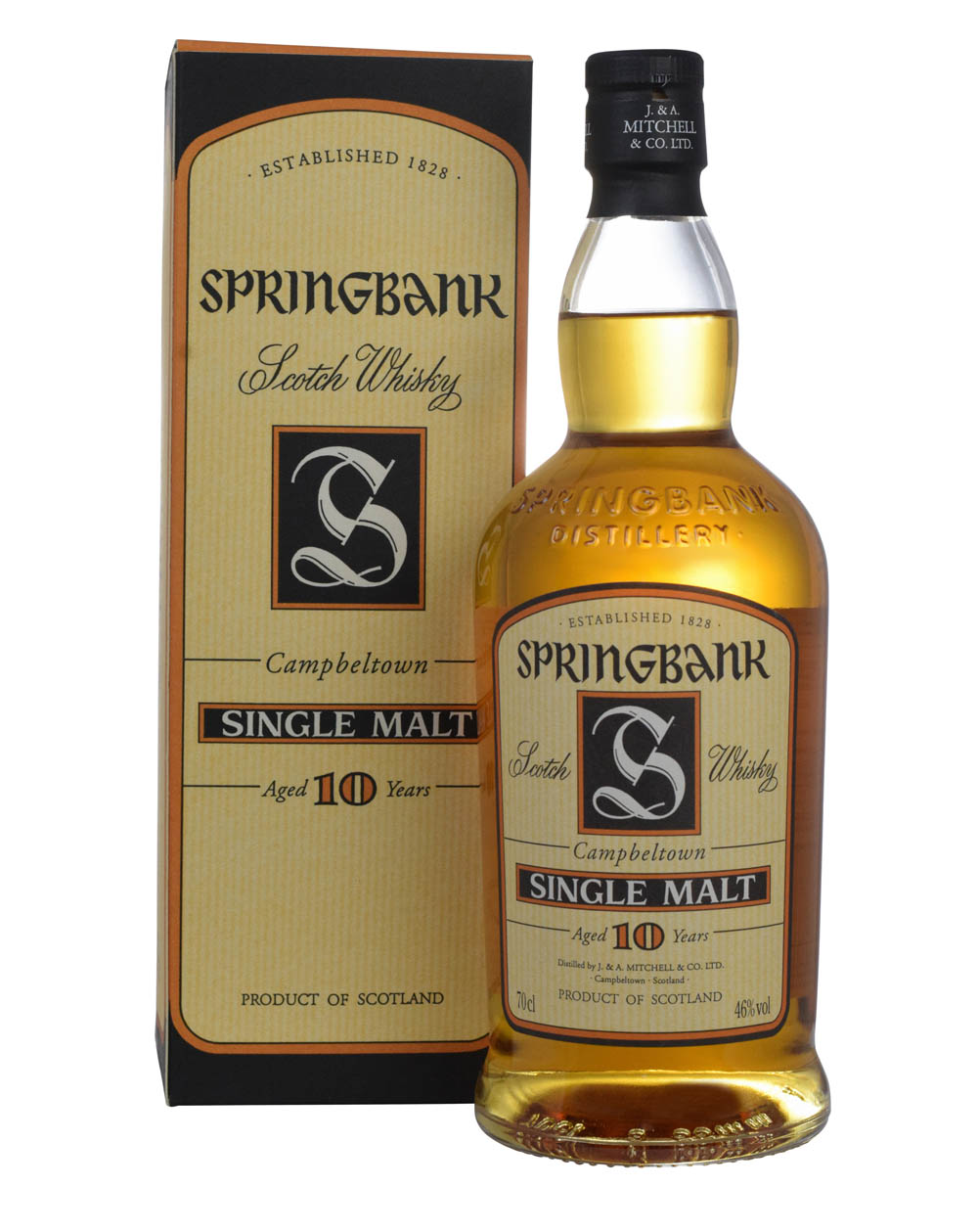 Springbank 10 Years Old Old Presentation Box Must Have Malts MHM