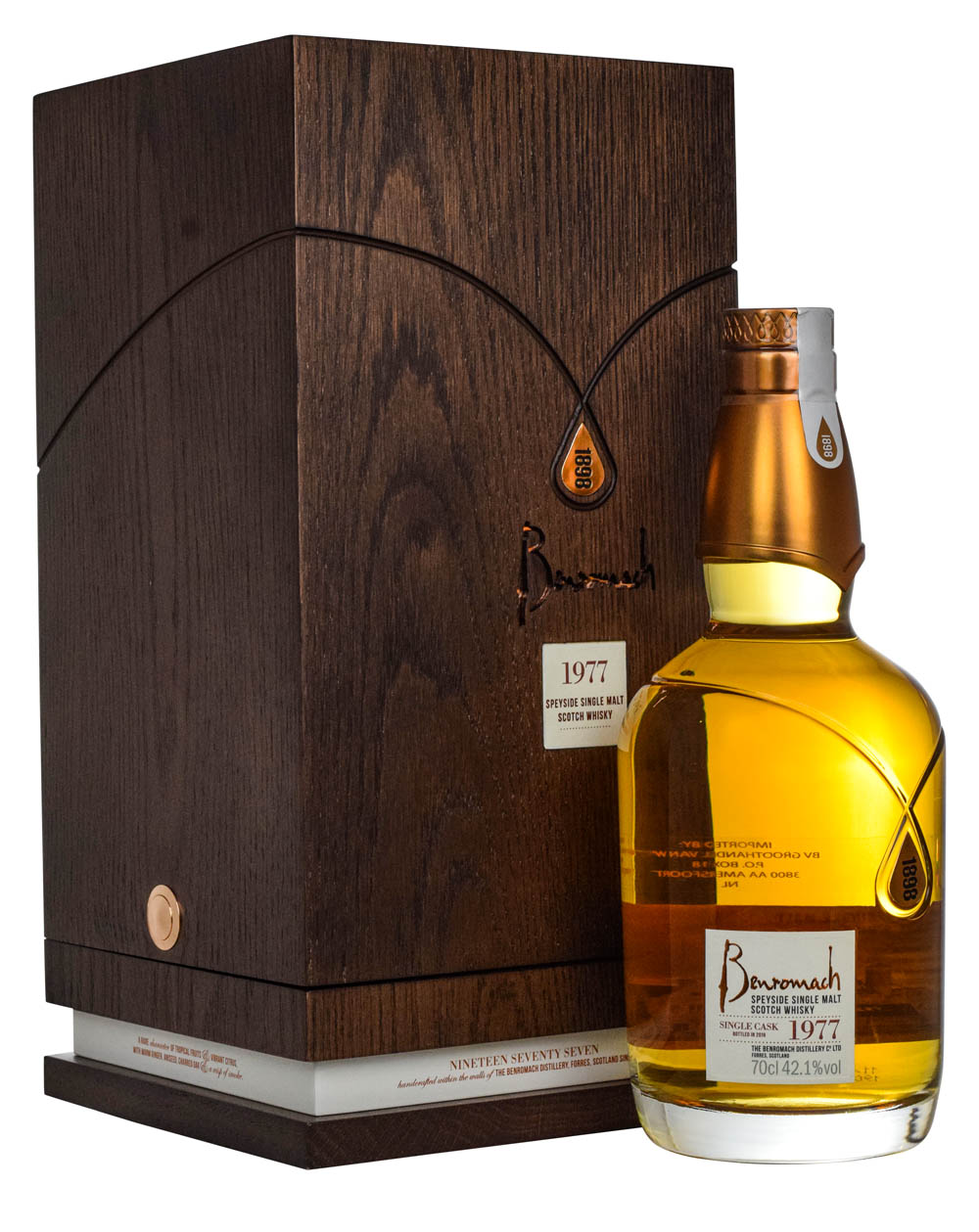 Benromach 42 Years Old Single Cask 1977 Box