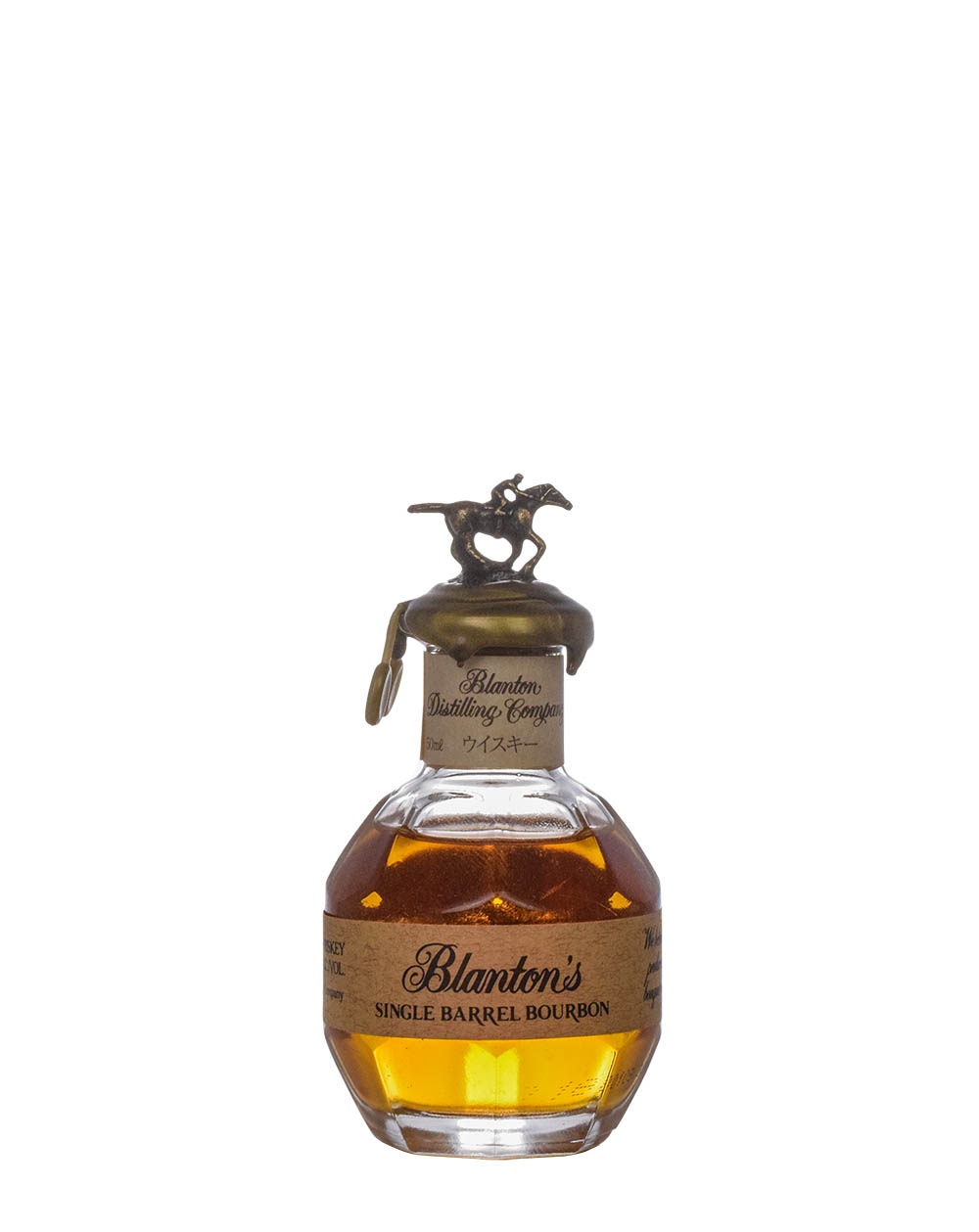 Blanton's Miniature 93 Proof Front Must Have Malts MHM