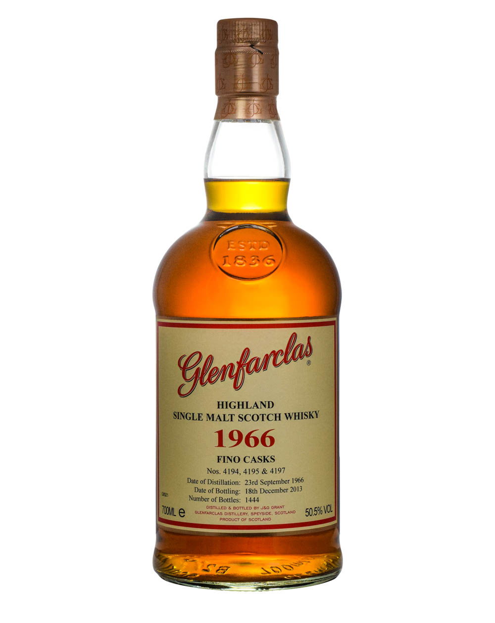 Glenfarclas 47 Years Old Fino Cask 1966-2013 Must Have Malts MHM