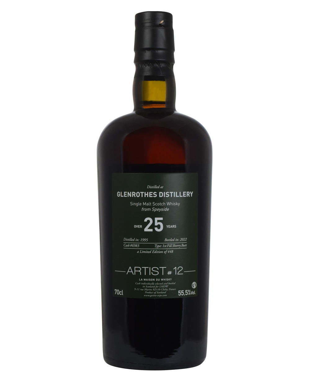 Glenrothes 25 Years Old Artist #12 1995 - Musthave Malts