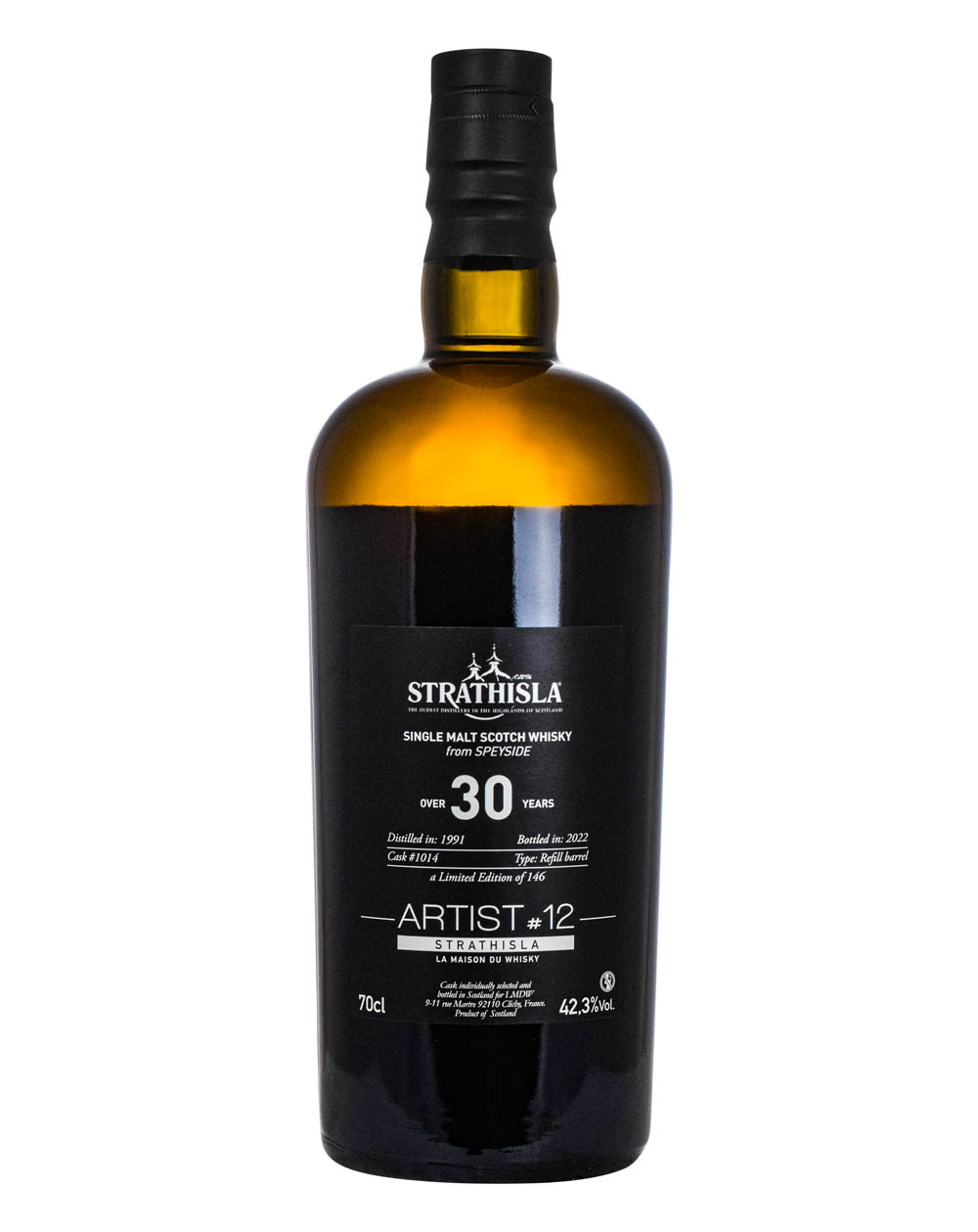 Strathisla 30 Years Old Artist #12 LMDW 2022 Back Must Have Malts MHM