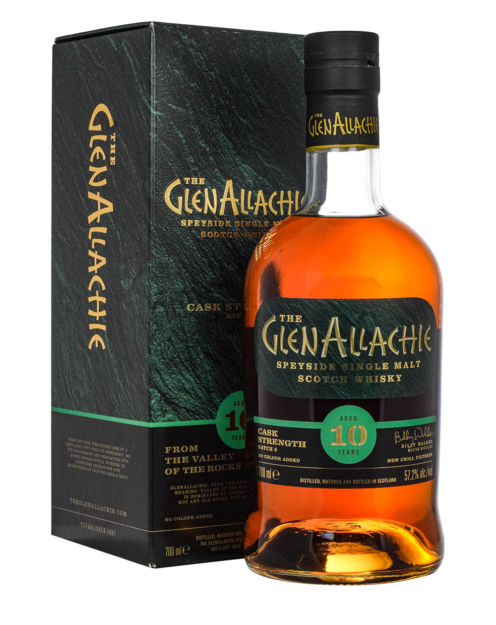 Glenallachie 10 Years Old Cask Strength Batch 8 Box Must Have Malts MHM