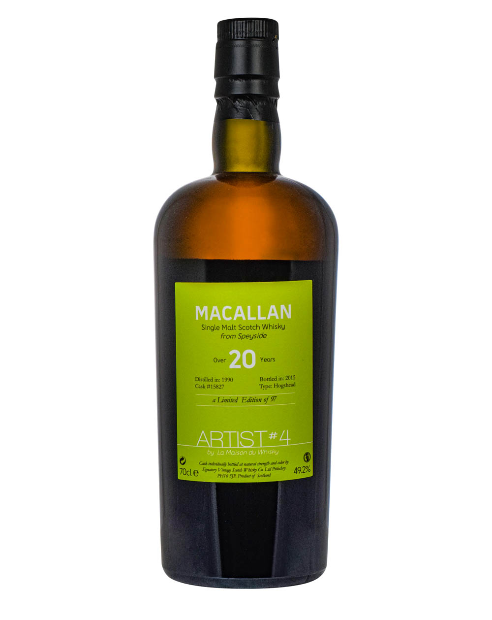 Macallan 20 Years Old LMDW Artist #4 1990-2015 Must Have Malts MHM