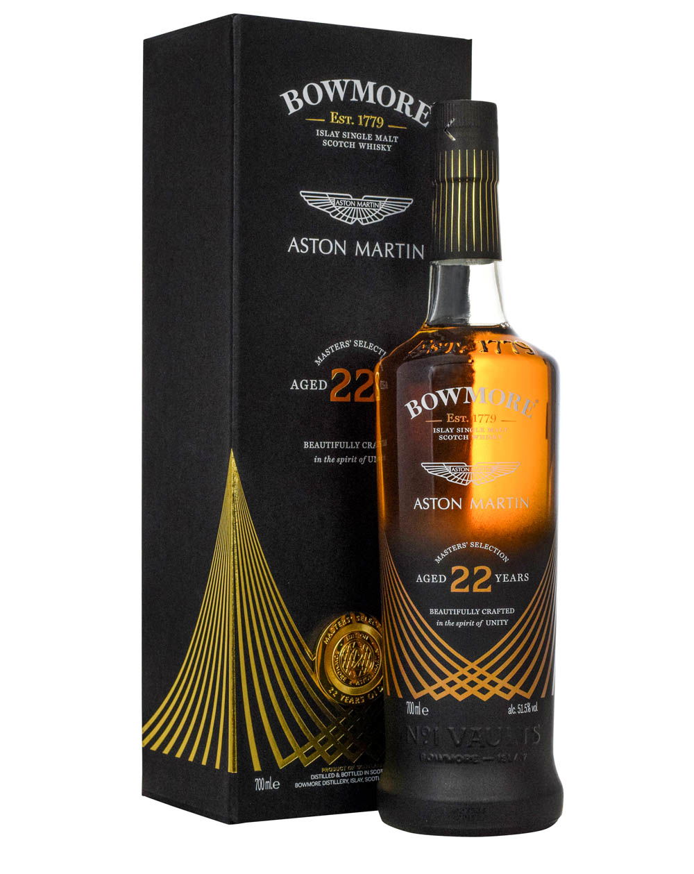 Bowmore 22 Years Aston Martin Masters' - Musthave Malts