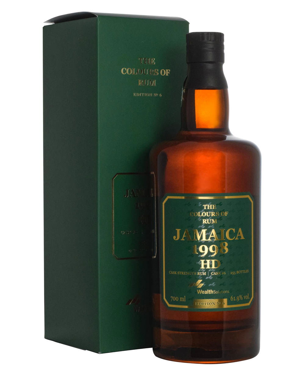 HD 23 Years Old The Colours Of Rum Edition 6 1998 Box Must Have Malts MHM