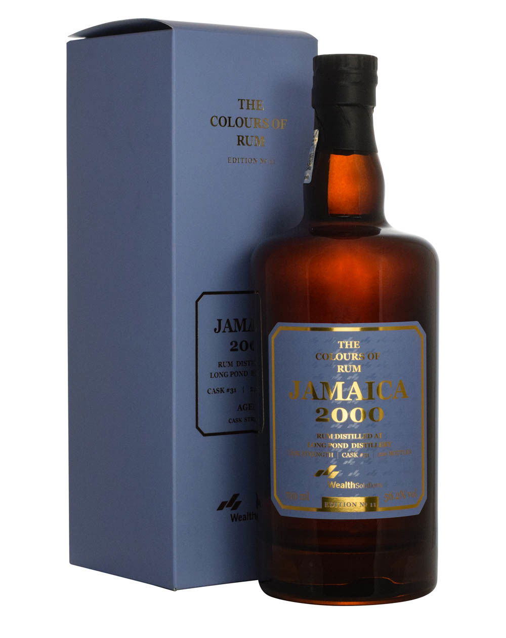 Long Pond 21 Years Old The Colours Of Rum Edition 11 2000 Box Must Have Malts MHM