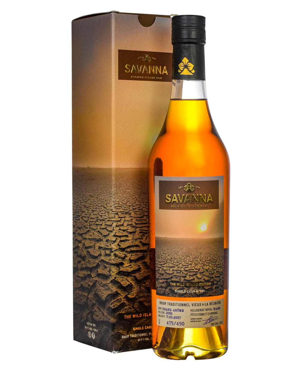 Savanna 12 Years Old Rum Traditionnel Vieux La Reunion 2006 Box Must Have Malts MHM
