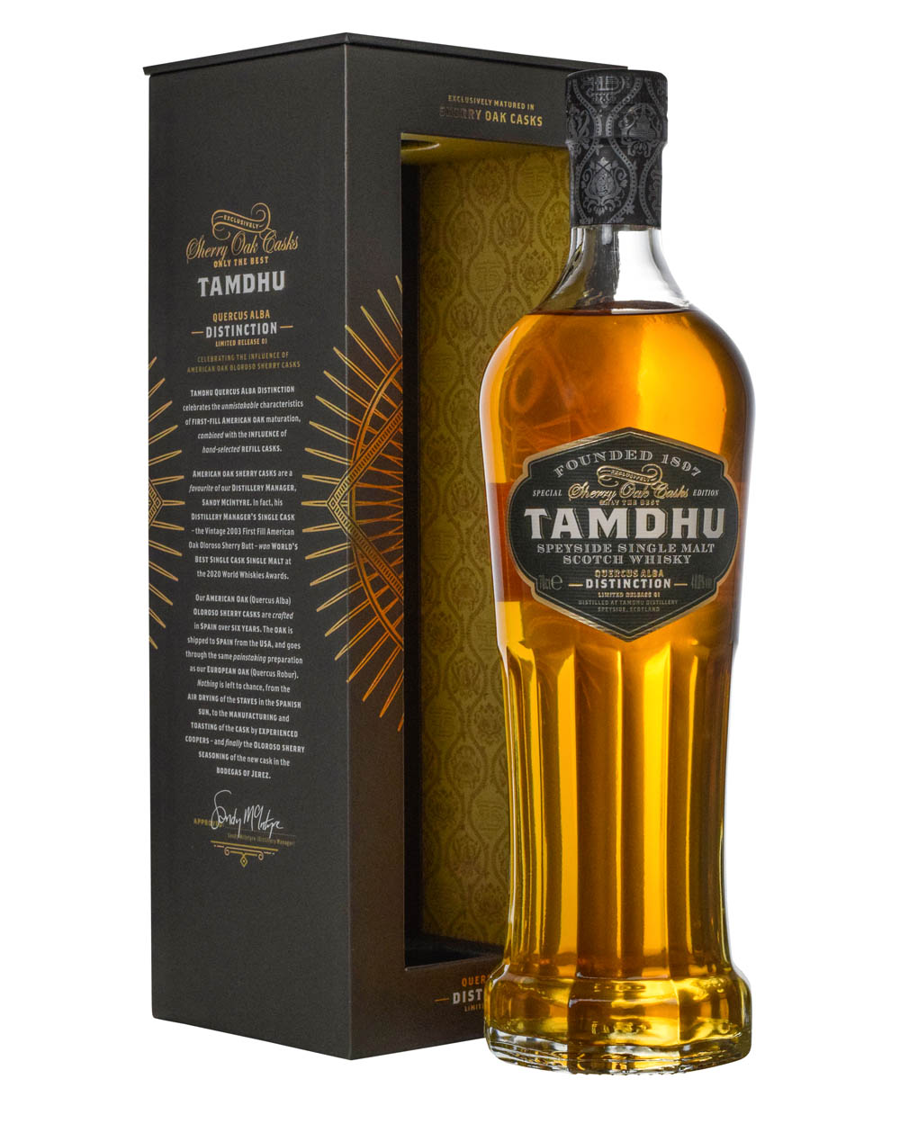 Tamdhu Quercus Alba Distinction Box Must Have Malts MHM