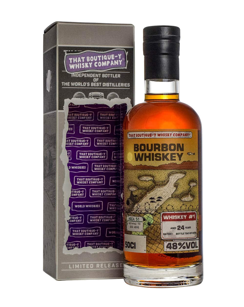 Bourbon Whiskey 24 Years Old Batch 1 TBWC Box Must Have Malts MHM