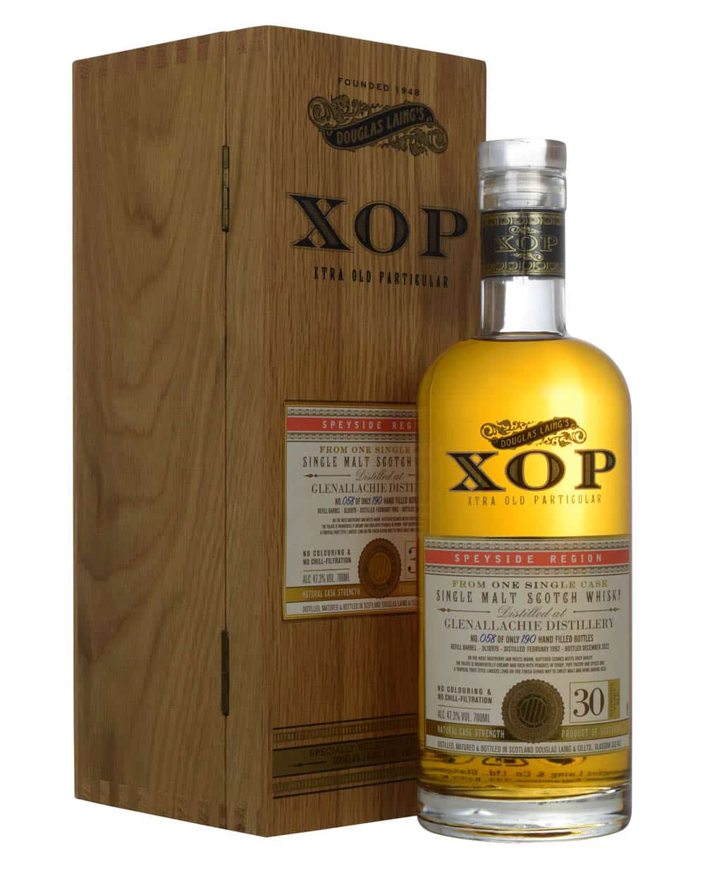 Douglas Laing XOP 55年 シングルグレインウイスキー XOP Speyside's Finest 55 Years Old – Douglas Laing & Co.