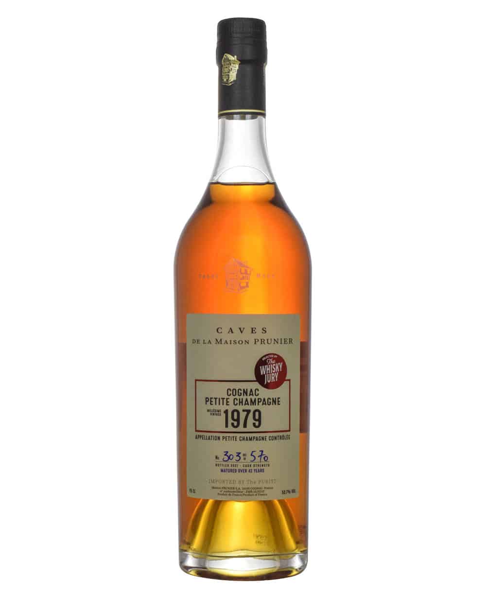 Prunier 42 Years Old Cognac Petite Champagne The Whisky Jury 1979 Must Have Malts MHM