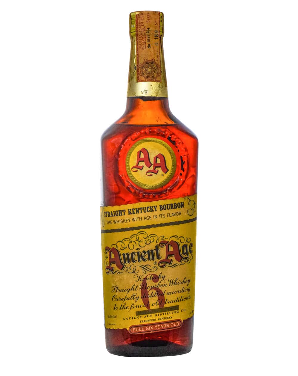 古酒　Ancient Age 6 Years Old Bourbon Ancient Age 6 Years Old 1960s - Musthave Malts