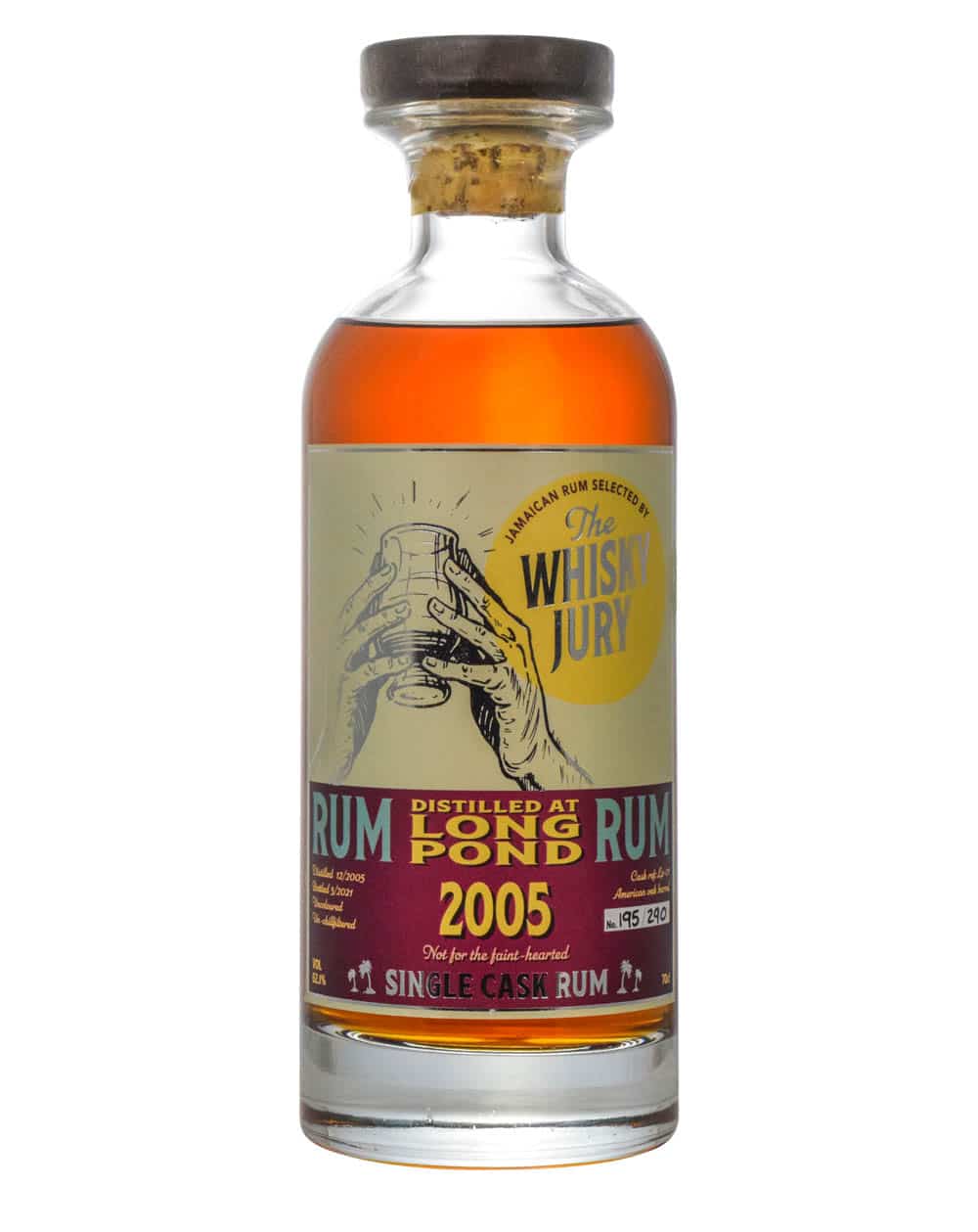 Long Pond 15 Years Old The Whisky Jury 2005 Cask #Lp-01 Must Have Malts MHM