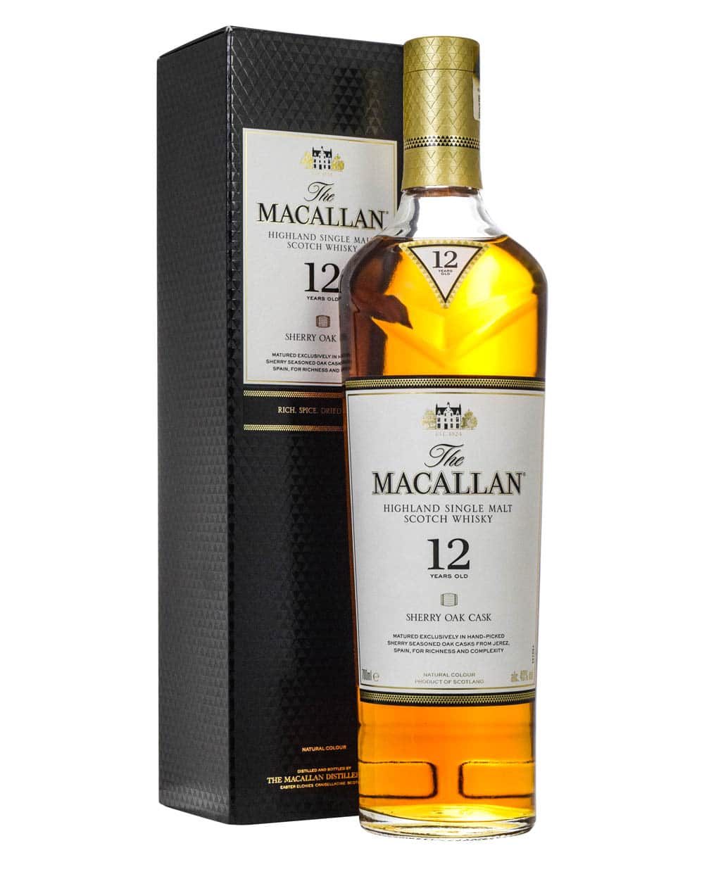 Macallan 12 Years Old Sherry Oak Box Must Have Malts MHM