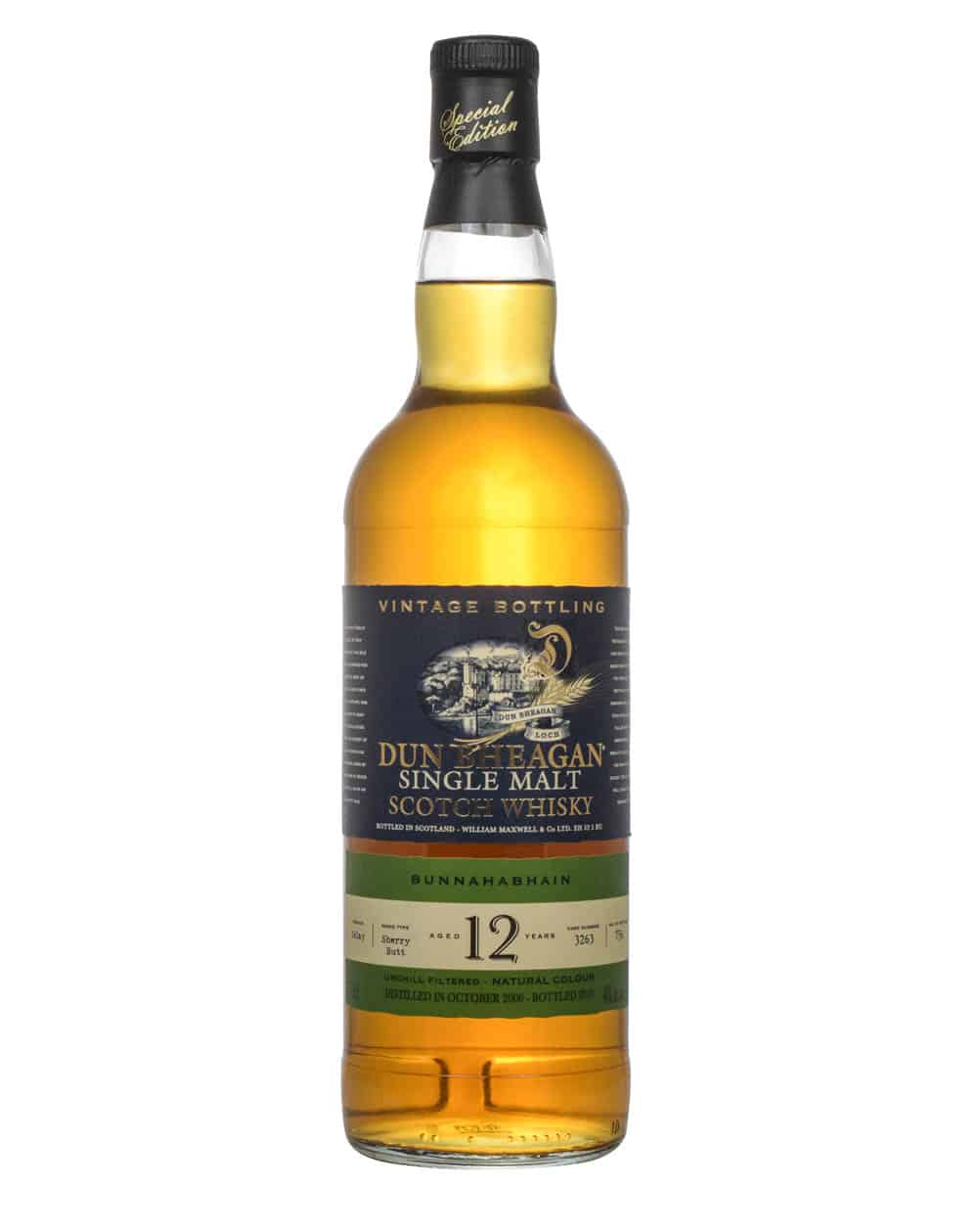 Bunnahabhain 12 Years Old Dun Bheagan 2006 - Musthave Malts