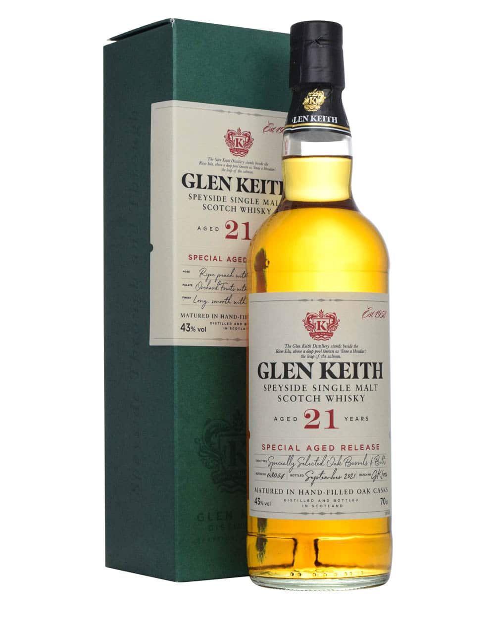 Gen Keith 21 Years Old 2021 Box Must Have Malts MHM