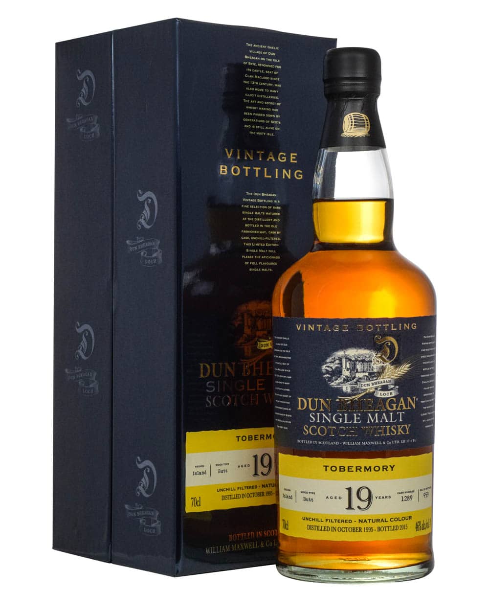 Tobermory 19 Years Old Dun Bheagan 1995 Box Must Have Malts MHM
